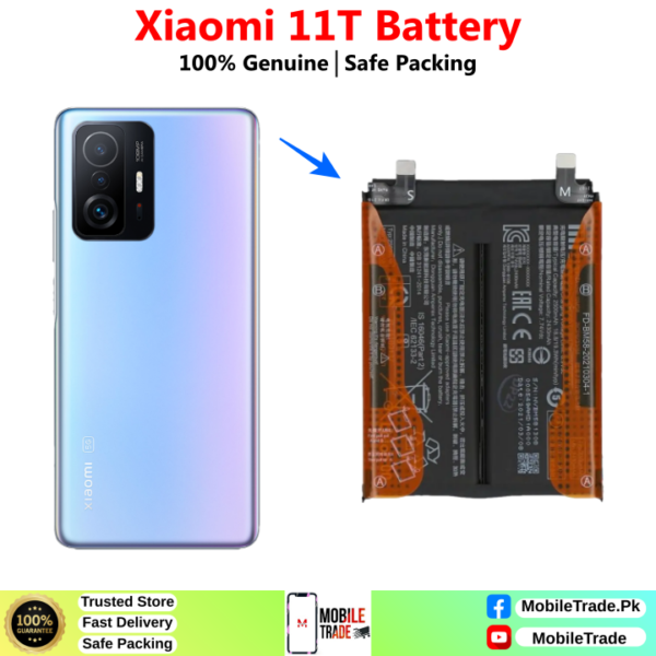 Xiaomi 11T Battery Price In Pakistan 2026