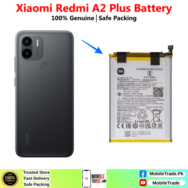 Xiaomi Redmi A2 Plus Battery Price In Pakistan 2026