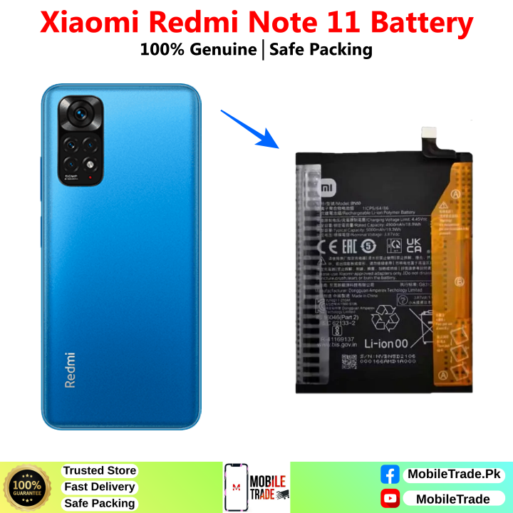 Xiaomi Redmi Note 11 Battery Price In Pakistan 2026 1 Xiaomi Redmi Note 11 Battery Price In Pakistan 2026