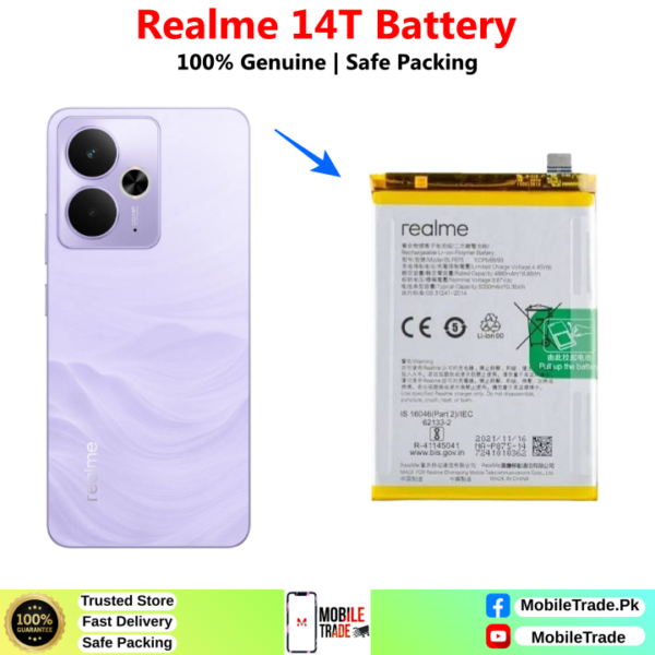 Realme 14T Battery Price In Pakistan 2026