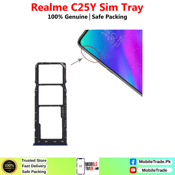 Realme C25Y Sim Tray Price In Pakistan 2026