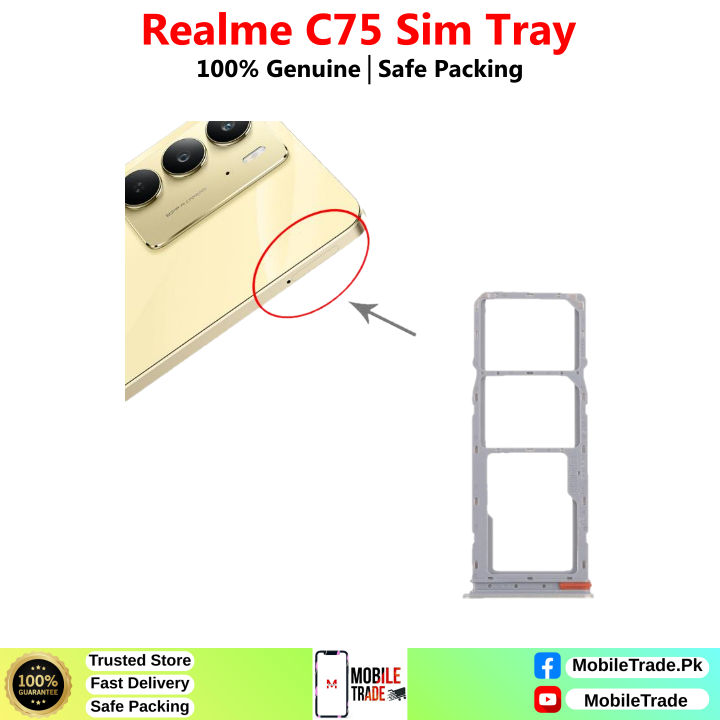 Realme C75 Sim Tray Price In Pakistan 2026 1 Realme C75 Sim Tray Price In Pakistan 2026