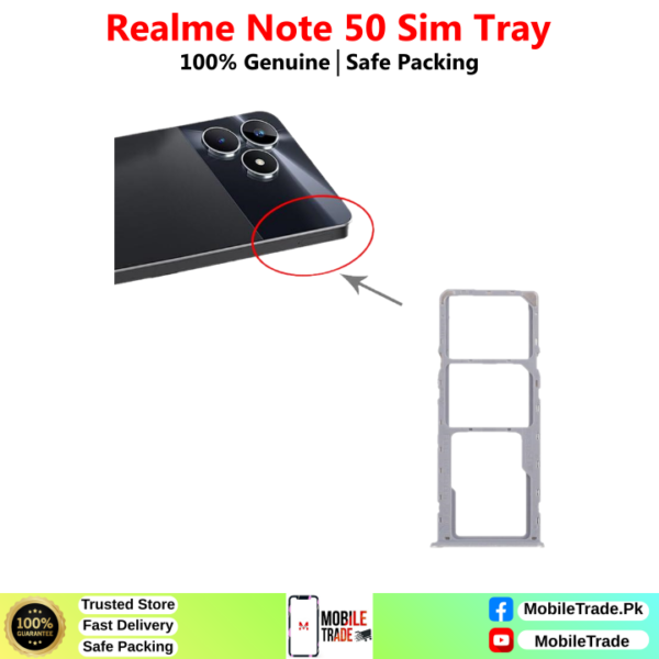 Realme Note 50 Sim Tray Price In Pakistan 2026