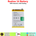 Realme 14 Battery Price In Pakistan 2026
