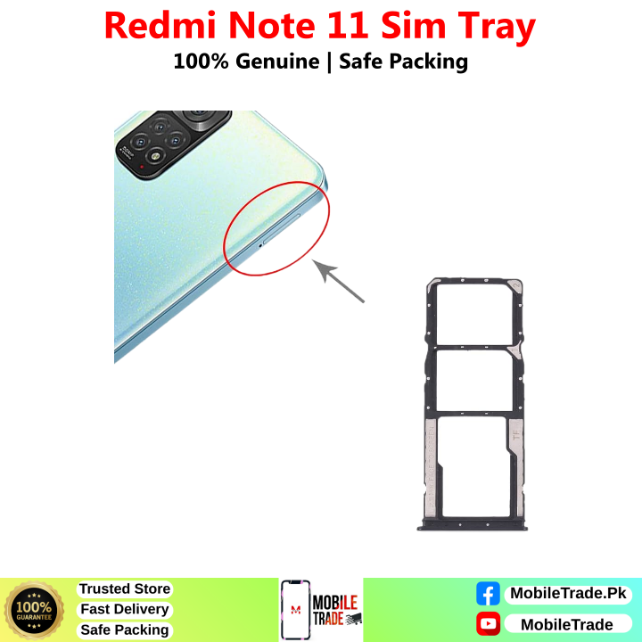 Redmi Note 11 Sim Tray Price In Pakistan 2026