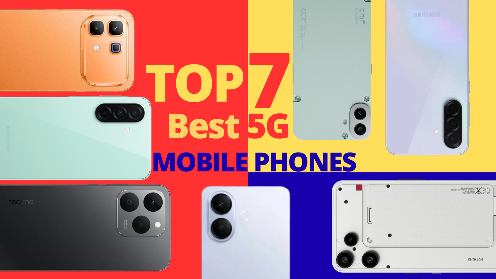 Top 7 Best 5G Mobile Phone Under 100K