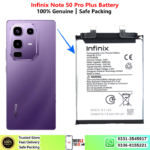 Infinix Note 50 Pro Plus Battery Price In Pakistan 2026
