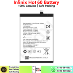 Infinix Hot 60 Battery Price In Pakistan 2026