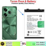 Tecno Pova 6 Battery Price In Pakistan 2026