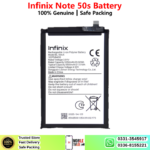Infinix Note 50s Battery Price In Pakistan 2026