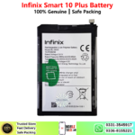 Infinix Smart 10 Plus Battery Price In Pakistan 2026