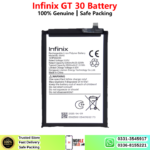 Infinix GT 30 Battery Price In Pakistan 2026