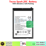 Tecno Spark 20C Battery - Image 2