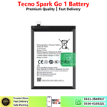 Tecno Spark Go 1 Battery Price In Pakistan 2026
