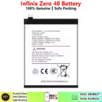 Infinix Zero 40 Battery Price In Paklistan