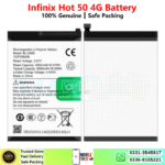 Infinix Hot 50 4G Battery Price In Pakistan