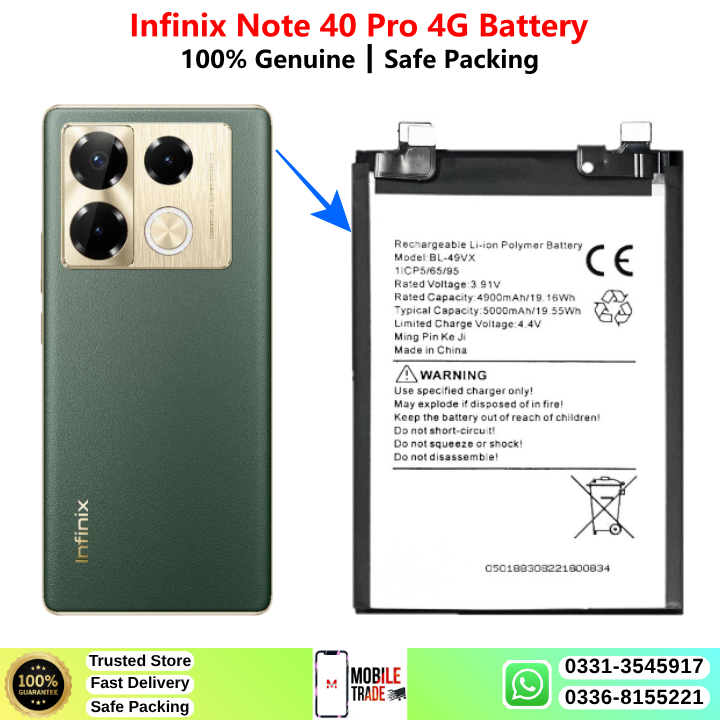 Infinix Note 40 Pro 4G Price In Pakistan