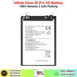 Infinix Note 40 Pro 4G Price In Pakistan
