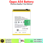 Oppo A54 Battery Price In Pakistan 2026