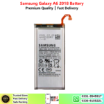 Samsung Galaxy A6 2018 Battery Price In Pakistan 2026
