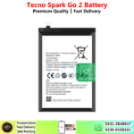 Tecno Spark Go 2 Battery Price In Pakistan 2026