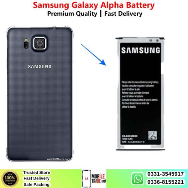 Samsung Galaxy Alpha Battery Price In Pakistan 2027