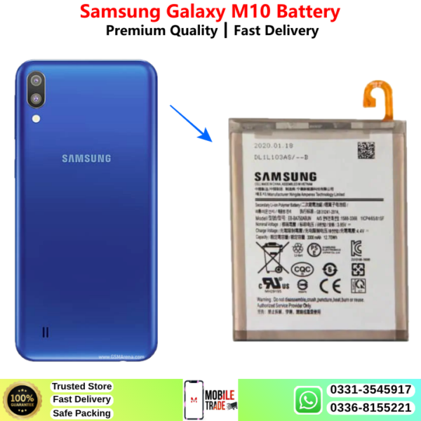 Samsung Galaxy M10 Battery Price In Pakistan 2027