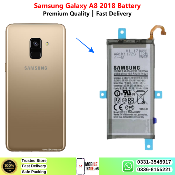 Samsung Galaxy A8 2018 Battery Price In Pakistan 2026