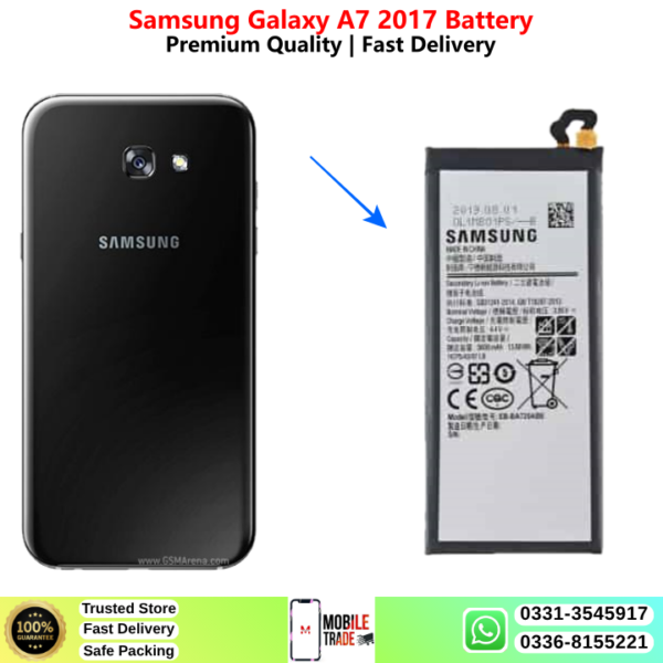 Samsung Galaxy A7 2017 Battery Price In Pakistan 2027
