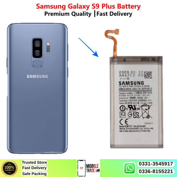 Samsung Galaxy S9 Plus Battery Price In Pakistan 2027