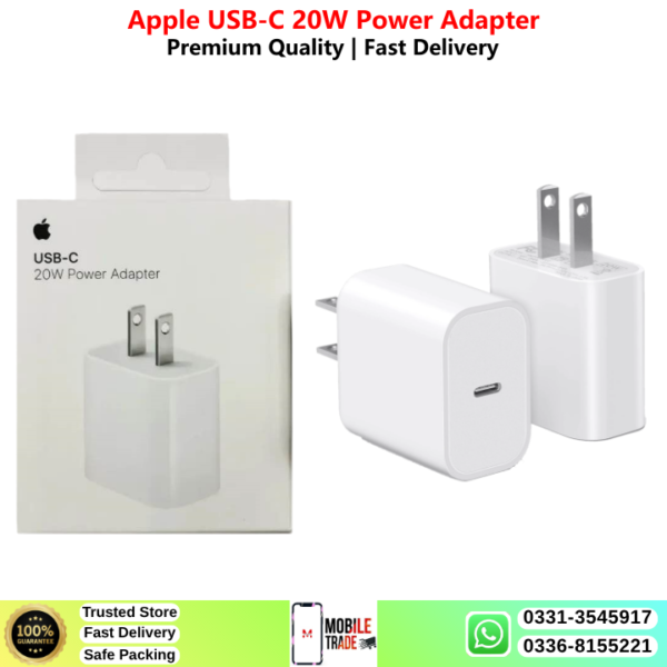 Apple USB-C 20W Power Adapter Price In Pakistan 2027