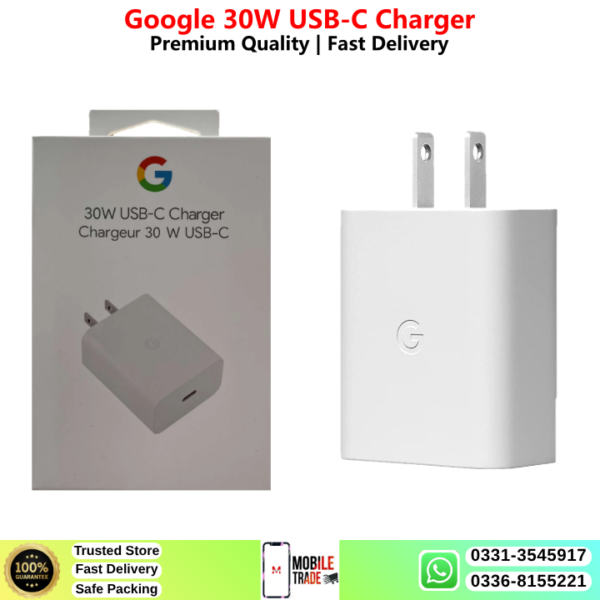 Google 30W USB-C Charger Price In Pakistan 2027