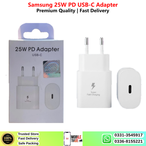 Samsung 25W PD USB-C Adapter Price in Pakistan 2027