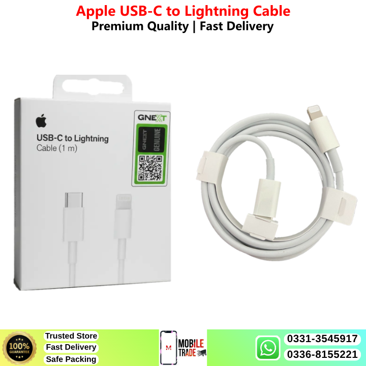 Apple USB-C to Lightning Cable Price In Pakistan 2027