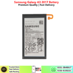 Samsung Galaxy A3 2017 Battery Price In Pakistan 2027