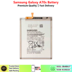 Samsung Galaxy A70s Battery Price In Pakistan 2026