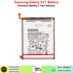 Samsung Galaxy A71 Battery Price In Pakistan 2026