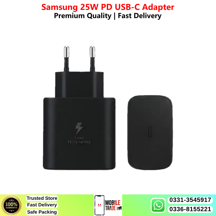 Samsung 25W PD USB-C Adapter Price in Pakistan 2027
