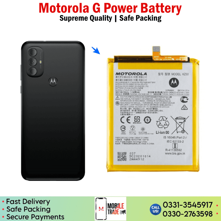 Motorola G Power Battery Price In Pakistan Motorola G Power Battery Price In Pakistan